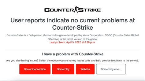 cs go downdetector.